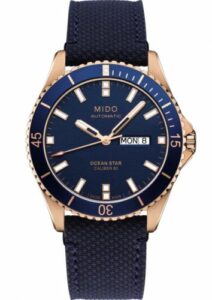 Mido Ocean Star 200 Rose / Blue / Canvas M026.430.36.041.00