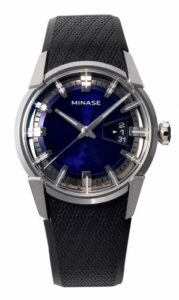 Minase Divido Stainless Steel / Blue / Rubber VM04-R01SD