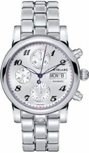 Montblanc Star Traditional Chronograph Automatic Silver / Bracelet 106468