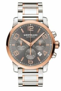 Montblanc Timewalker Chronograph Automatic Two Tone Red / Anthracite 107321