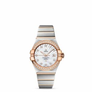 Omega Constellation Co-Axial 31 Stainless Steel / Red Gold / Diamond / MOP Supernova 123.25.31.20.55.001