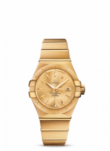 Omega Constellation Co-Axial 31 Yellow Gold / Champagne 123.50.31.20.08.001