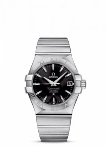 Omega Constellation Co-Axial 35 Stainless Steel / Black 123.10.35.20.01.001