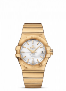 Omega Constellation Co-Axial 35 Yellow Gold / Silver 123.50.35.20.02.002