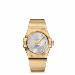 Omega Constellation Co-Axial 35 Yellow Gold / Silver Omega 123.50.35.20.52.004