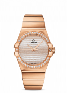 Omega Constellation Co-Axial 38 Red Gold / Diamond / Diamond 123.55.38.20.99.004