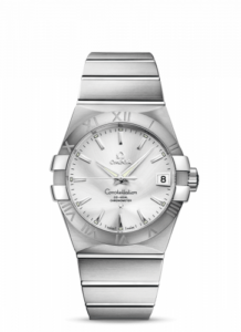 Omega Constellation Co-Axial 38 Stainless Steel / Silver 123.10.38.21.02.001