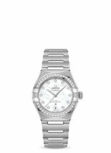 Omega Constellation Manhattan 29 Co-Axial Master Chronometer Stainless Steel / MOP / Diamond 131.15.29.20.55.001
