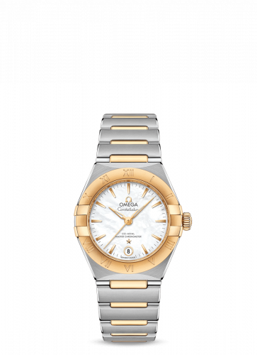 Omega Constellation Manhattan 29 Co-Axial Master Chronometer Stainless Steel / Yellow Gold / MOP 131.20.29.20.05.002