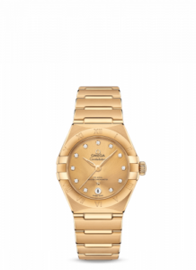 Omega Constellation Manhattan 29 Co-Axial Master Chronometer Yellow Gold / Champagne 131.50.29.20.58.001