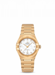 Omega Constellation Manhattan 29 Co-Axial Master Chronometer Yellow Gold / MOP 131.50.29.20.55.002