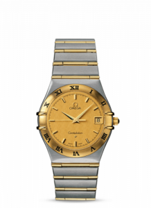 Omega Constellation Quartz 33.5 Stainless Steel / Yellow Gold / Champagne 1212.10.00