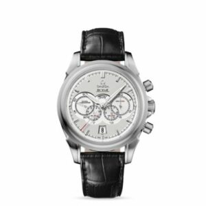 Omega De Ville Co-Axial 41 Chronograph 4 Counters White Gold / Ivory / Alligator 422.53.41.52.09.001