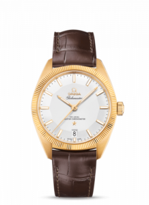 Omega Globemaster Yellow Gold / Silver / Leather 130.53.39.21.02.002