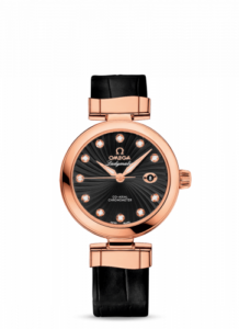 Omega LadyMatic Co-Axial 34 Red Gold / Black 425.63.34.20.51.001
