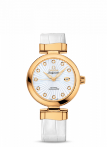 Omega LadyMatic Co-Axial 34 Yellow Gold / MOP 425.63.34.20.55.002