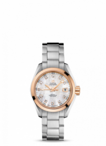 Omega Seamaster Aqua Terra 150M Co-Axial 30 Stainless Steel / Red Gold / MOP / Bracelet 231.20.30.20.55.003