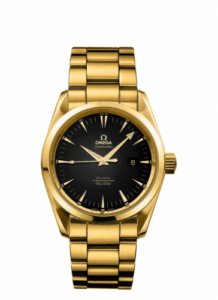 Omega Seamaster Aqua Terra 150M Co-Axial 36.2 Yellow Gold / Black / Bracelet 2104.50.00
