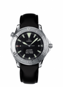 Omega Seamaster Diver 300M Automatic 41 Stainless Steel / White Gold / Black / Leather 2830.50.91