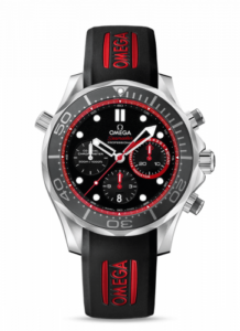 Omega Seamaster Diver 300M Co-Axial 44 Regatta Chronograph Stainless Steel / Black / Rubber / ETNZ 212.32.44.50.01.001