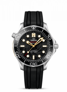 Omega Seamaster Diver 300M Master Co-Axial 42 James Bond Stainless Steel / Black / Rubber 210.22.42.20.01.003