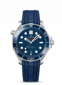 Omega Seamaster Diver 300M Master Co-Axial 42 Stainless Steel / Blue / Rubber 210.32.42.20.03.001