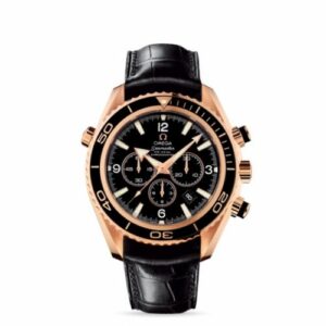 Omega Seamaster Planet Ocean 600M Co-Axial 45.5 Chronograph Red Gold / Black / Alligator 222.63.46.50.01.001