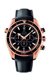 Omega Seamaster Planet Ocean 600M Co-Axial 45.5 Chronograph Red Gold / Black / Rubber 222.62.46.50.01.001