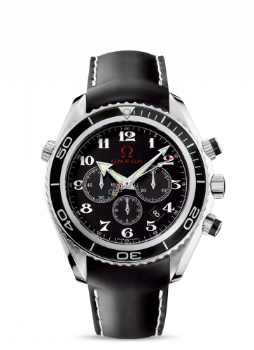 Omega Seamaster Planet Ocean 600M Co-Axial 45.5 Chronograph Stainless Steel / Black / Rubber / Olympic Timeless 222.32.46.50.01.001