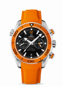 Omega Seamaster Planet Ocean 600M Co-Axial 45.5 Chronograph Stainless Steel / Orange / Rubber 232.32.46.51.01.001