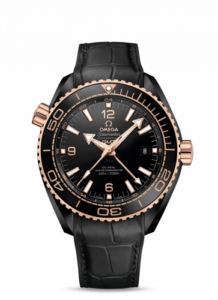 Omega Seamaster Planet Ocean 600M Co-Axial 45.5 Master Chronometer GMT Deep Black Sedna 215.63.46.22.01.001