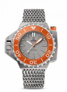 Omega Seamaster PloProf Co-Axial Master Chronometer Grey / Orange 227.90.55.21.99.002