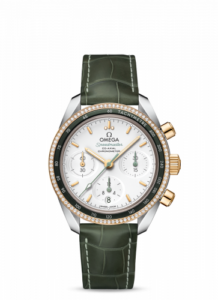 Omega Speedmaster Co-Axial 38 Stainless Steel / Yellow Gold / Diamond / Silver 324.28.38.50.02.001