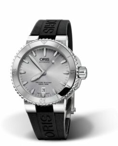 Oris Aquis Date 40 Stainless Steel / Silver / Rubber 01 733 7676 4141-07 4 21 34