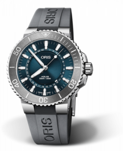 Oris Aquis Date 43.5 Source of Life Limited Edition / Rubber 01 733 7730 4125-Set RS