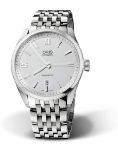 Oris Artix Chronometer Date Stainless Steel / Silver / Bracelet 01 737 7642 4071-07 8 21 80