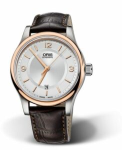 Oris Classic Date 42 Stainless Steel - Rose Gold / Silver 01 733 7594 4331-07 5 20 12