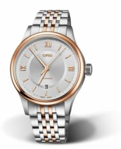 Oris Classic Date 42 Stainless Steel - Rose Gold / Silver / Bracelet 01 733 7719 4371-07 8 20 12
