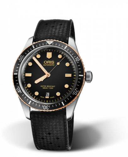 Oris Divers Sixty-Five 40 Stainless Steel / Bronze / Black / Rubber 01 733 7707 4354-07 4 20 18