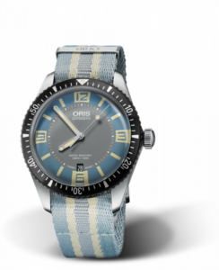 Oris Divers Sixty-Five 40 Stainless Steel / Deauville Blue / NATO 01 733 7707 4065-07 5 20 28FC