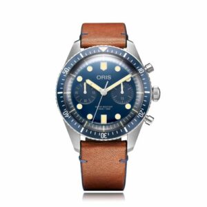 Oris Divers Sixty-Five 43 Chronograph Stainless Steel / Blue / Bucherer Blue 01 771 7744 4095-5.21 11