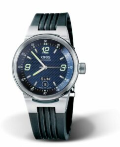 Oris WilliamsF1 Team Day Date 40.5 Stainless Steel / Blue / Rubber 01 635 7560 4165-07 4 25 01