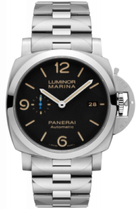 Panerai Luminor 1950 Marina 44 3 Days Automatic Stainless Steel / Black / Bracelet PAM00723