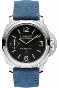 Panerai Luminor Marina Logo 3 Days Black / Blue OP PAM00777