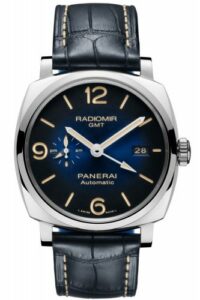 Panerai Radiomir 1940 44 3 Days Automatic GMT Stainless Steel / Blue / Mediterraneo PAM00945