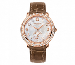 Patek Philippe Moonphase 4968 Rose Gold / White Mother of Pearl 4968R-001
