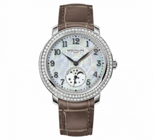 Patek Philippe Moonphase 4968 White Gold / White Mother of Pearl 4968G-010