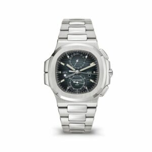 Patek Philippe Nautilus Travel Time Stainless Steel / Blue 5990/1A-011