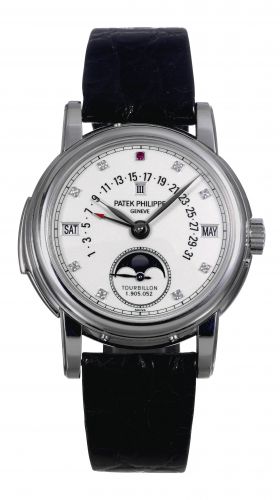 Patek Philippe Tourbillon Minute Repeater Perpetual Calendar 5016P White Diamond 5016P WD