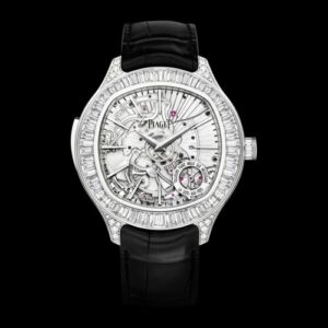 Piaget Emperador Coussin Minute Repeater White Gold Baguette G0A38018